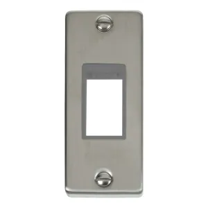 1 Gang MiniGrid- Unfurnished Architrave Plate - 1