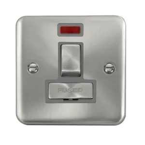 13A Ingot Double Pole Switched Fused Connection Un