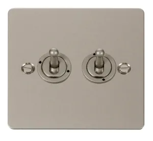 10AX 2 Gang 2 Way Toggle  Switch