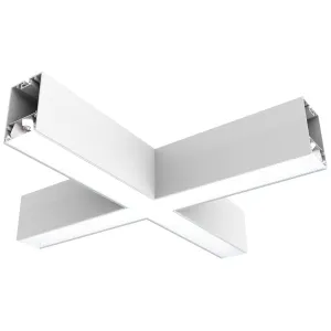 CONTOUR RAL 9016 SUSPENDED LINEAR 316MM 1200LM 11W