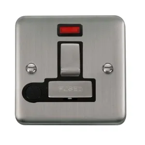13A Ingot DP Switched Fused Connection Unit With N