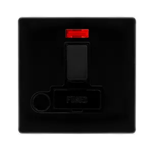 13A SWITCHED FUSED CONNECTION UNIT WITH NEON & OPT