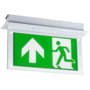 230V 2W Recessed LED Emergency Exit sign