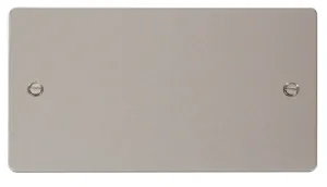 2 Gang Blank Plate