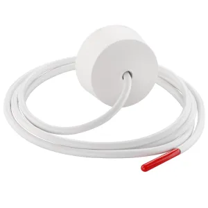 LUMINAIRE SUPPORT CONNECTOR 4 PIN PLUG + SKT PRE W