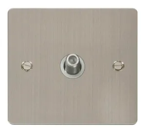 1 Gang Satellite Socket  - White