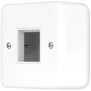 METAL CLAD PRO 1 GANG MINIGRID PLATE - 2 APERTURE
