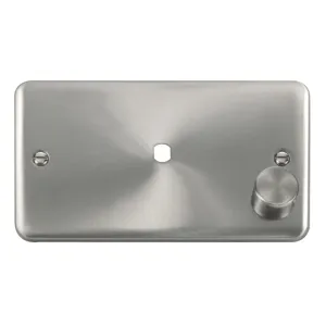 2 Gang Dimmer Plate & Knob (630W or 1000W) - 1 Ape