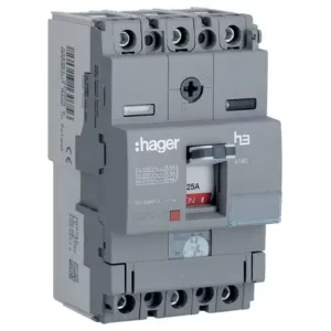 MCCB h3 x160 TM 3x25A 25kA