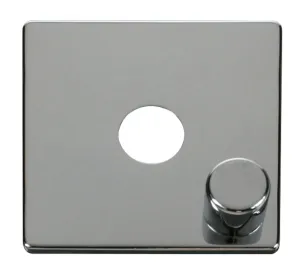 1 Gang Dimmer Switch Cover Plate - Chrome