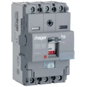 MCCB h3 x160 TM 3x63A 40kA