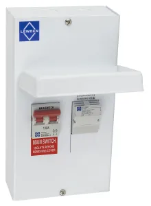 LEWDEN amd3 100A Fused Switch 1P+N IP20