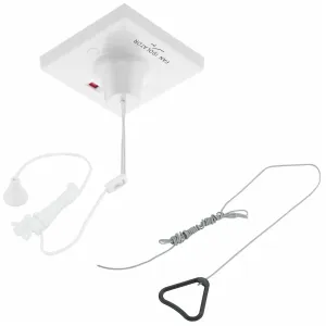PART M APPROVED 10A CEILING SWITCH, WITH POWER IND