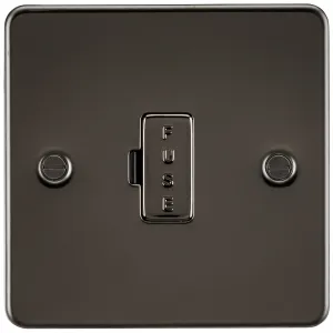 13A Fused Spur Unit - Gunmetal