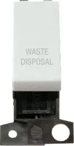 13A 10AX DP SW WH "WASTE DISPOSAL"