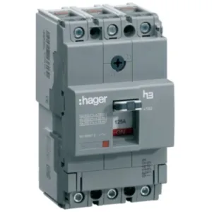 MCCB h3 x160 TM 4x100A 18kA