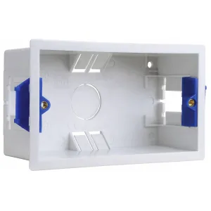 2 GANG 47MM DRY LINING BOX