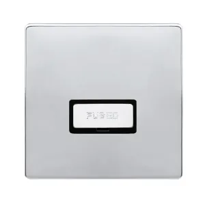 13A INGOT FUSED CONNECTION UNIT - POLISHED CHROME
