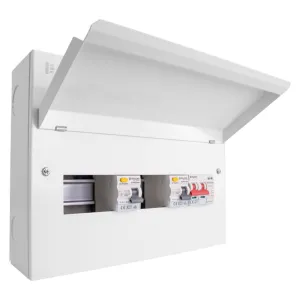 14 Way Elucian Metal Consumer Unit With 100A Mains