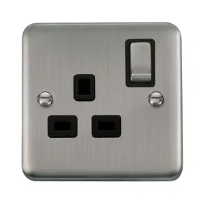 13A Ingot 1 Gang DP Switched Socket