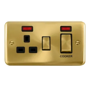 Deco Plus - 50A Cooker Control Unit With Neons - I