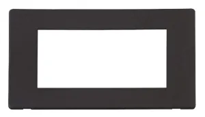 2 GANG QUAD NEW MEDIA COVER PLATE