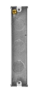 2 Gang 25mm Deep Architrave Box With 120.6mm Hole
