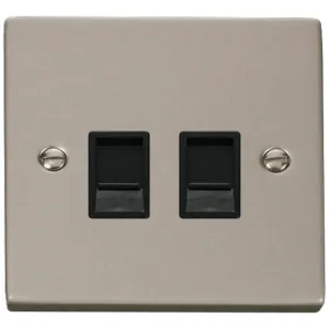 RJ45 TWIN OUTLET