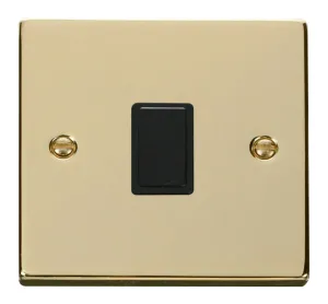 20A 1 Gang DP Switch - Black
