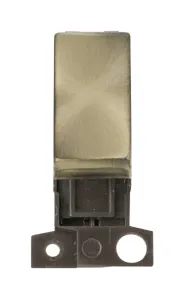 2 Way Retractive Ingot 10A Switch - Antique Brass