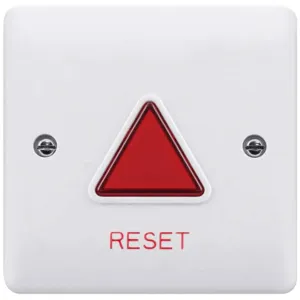 Beacon Accessible Toilet Alarm Reset Module White