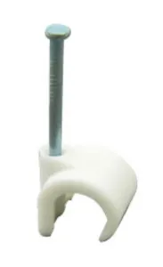 5-7mm Flex White Cable Clip
