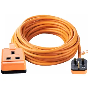 1G 10M 13A HD EXT LEAD ORANGE