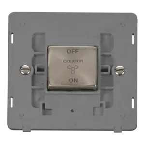 10A INGOT 3 POLE FAN ISOLATION PLATE SWITCH INSERT