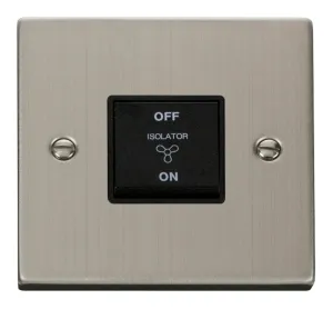 10A 3 POLE FAN ISOLATION PLATE SWITCH
