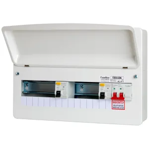 DUAL RCD 11 WAY 2x80A 30MA TYPE A