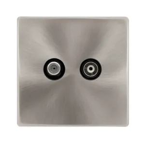 ISOLATED SATELLITE & ISOLATED COAXIAL OUTLET- BRUS