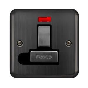 13A INGOT DP SWITCHED FUSED CONNECTION UNIT WITH N