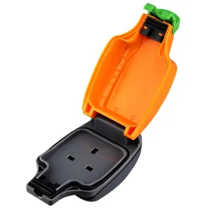 1 SOCKET 13 AMP WEATHERPROOF IN LINE SOCKET IP54