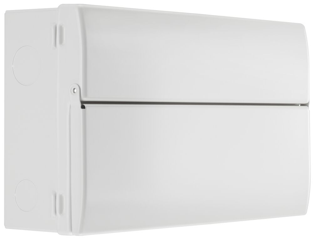 METAL CONSUMER UNIT 16 MOD 13 WAY UNPOPULATED WITH