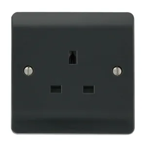 13A 1 GANG 3 PIN SAFETY SHUTTER UNSWITCHED SOCKET