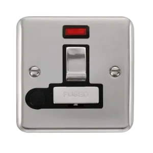 13A Ingot DP Switched Fused Connection Unit With N