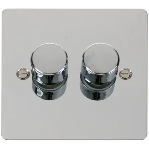 2 Gang 2 Way 400Va Dimmer Switch