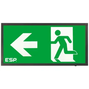 Duceri Emergency Surface Exit Box 3W LED IP20 Left