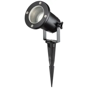 230V IP65 GU10 Ground  Spike - Black