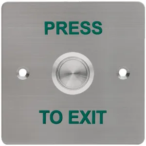 Aperta Flush Stainless Steel Exit button