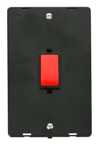 Definity - 50A 2 Gang Double Pole Switch (Vertical
