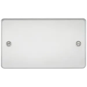 2G Blanking Plate - Polished Chrome