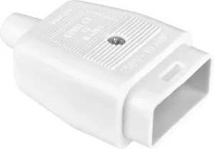 SKT SIDE 3 PIN HD NREV IL CONNECTR WHITE