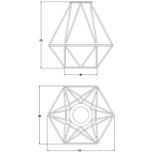 Light Fitting, Pendant Cage